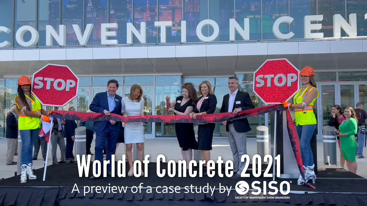 A preview of a case study by SISO - World of Concrete - June 8 - 10, 2021